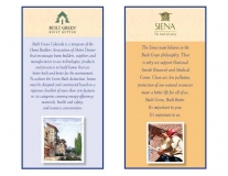 Siena community Built Green banners