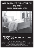 Trios Home Gallery ad - magazine