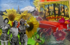 Dayton-to-Denver - Photoshop montage & Corel Painter